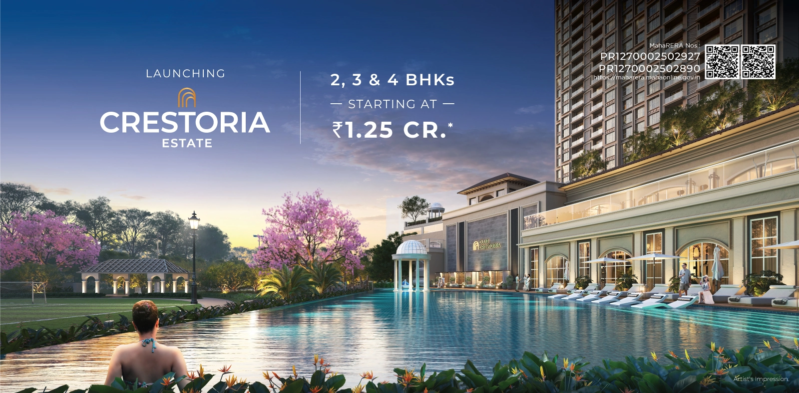 L&T Panvel Crestoria Estate — 2, 3 & 4 BHK apartments near Navi Mumbai Airport