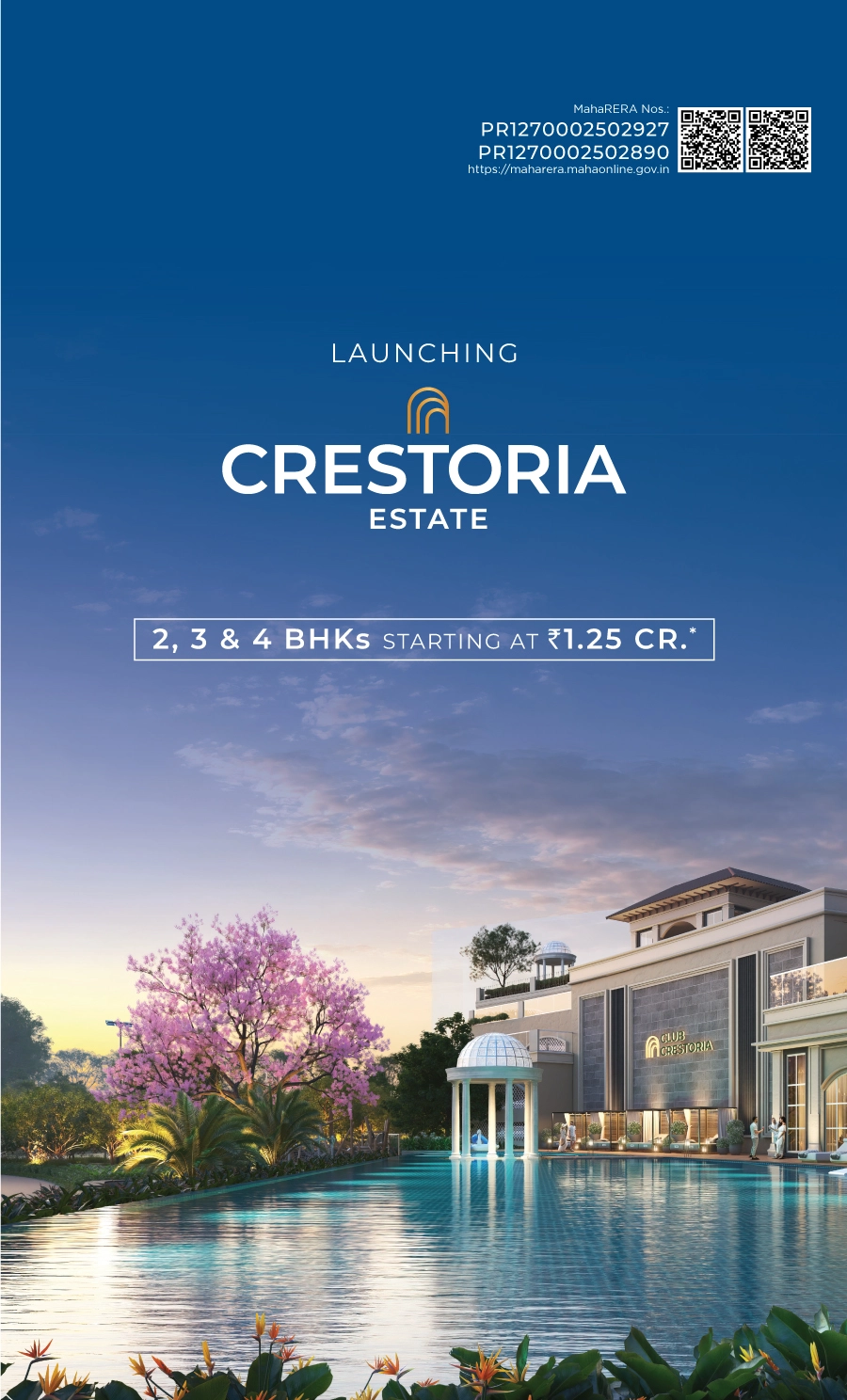 L&T Panvel Crestoria Estate — 2, 3 & 4 BHK apartments near Navi Mumbai Airport